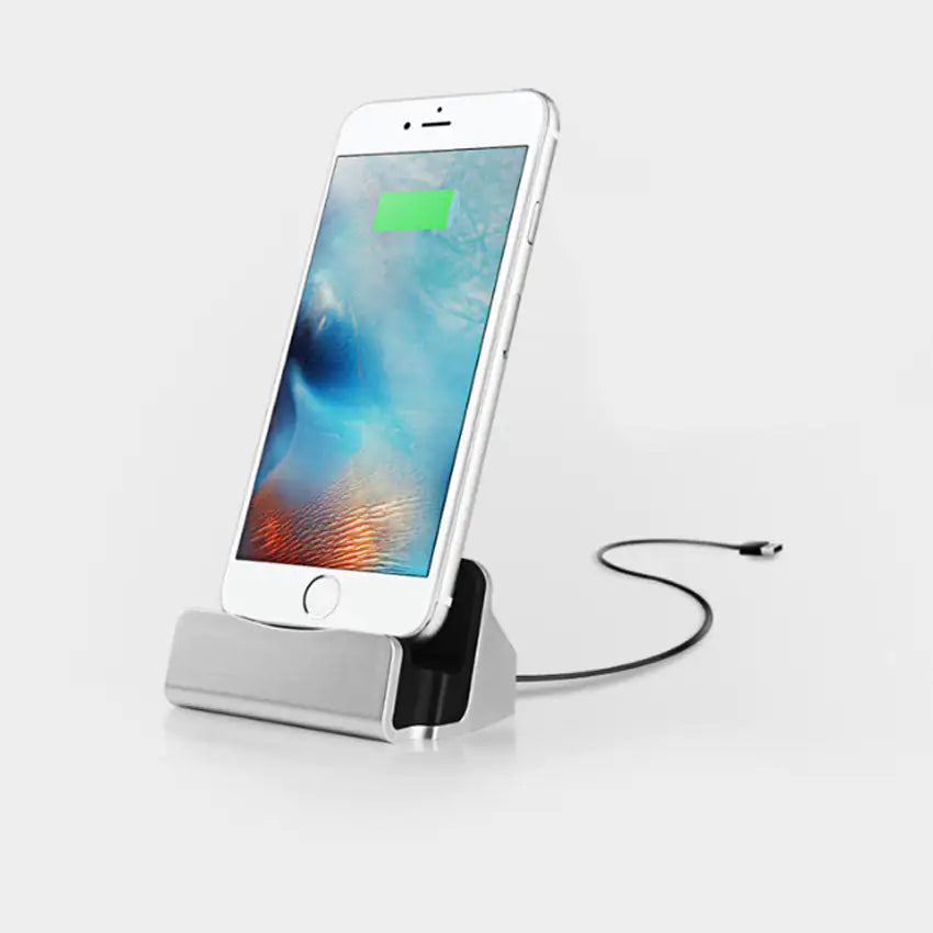 Base de Carga y Sincronización Rejuvenecedora para tu Apple iPhone