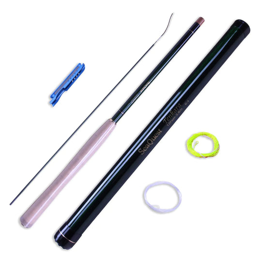 SeaQuest Tenkara 6:4 12ft Caña de Pescar TG kit 2 12Ft 6:4