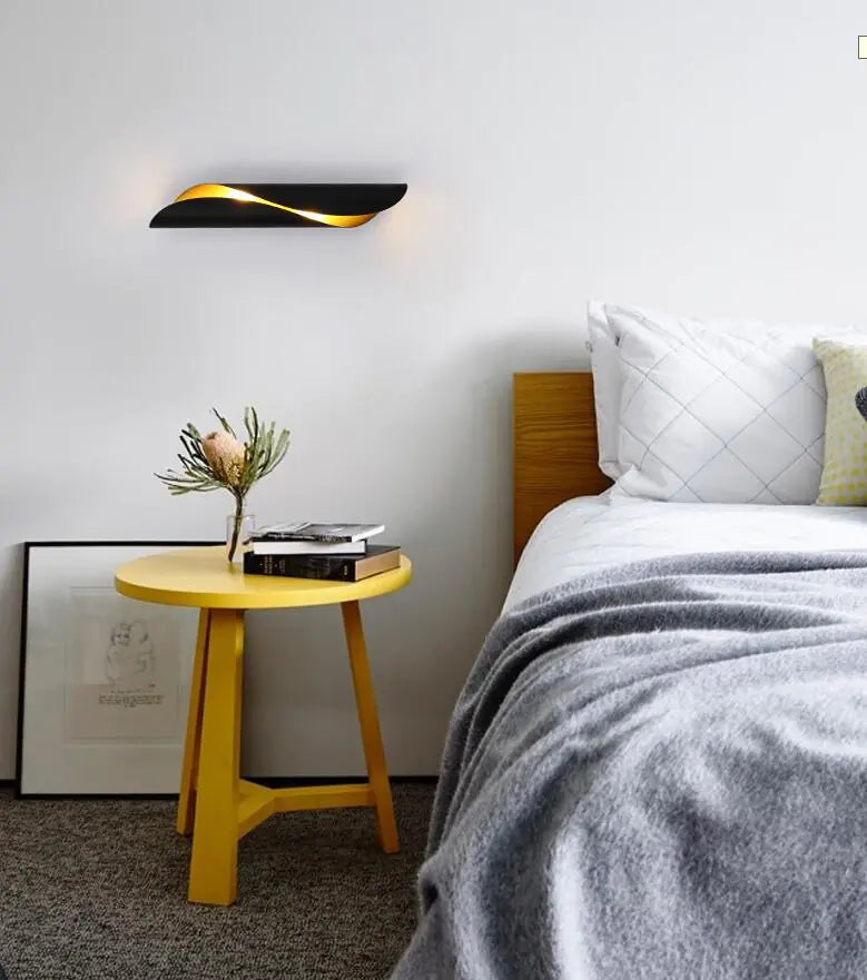 Lámpara de pared minimalista moderna para sala de estar y pasillo