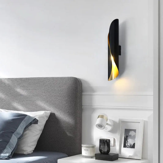 Lámpara de pared minimalista moderna para sala de estar y pasillo