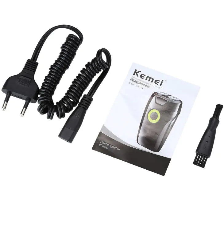 KM-202A Electric Dual-Head Rotary Shaver
