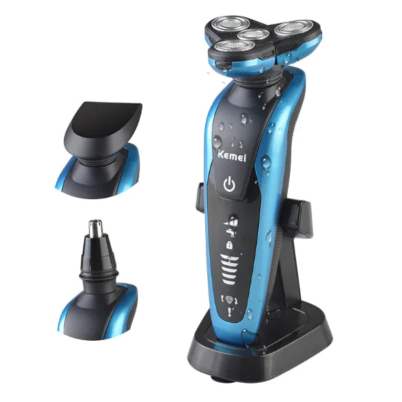 Kemei KM-58892 Multifunctional Waterproof Shaver