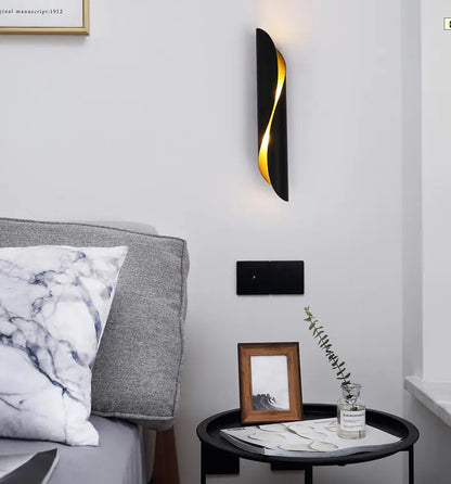 Lámpara de pared minimalista moderna para sala de estar y pasillo